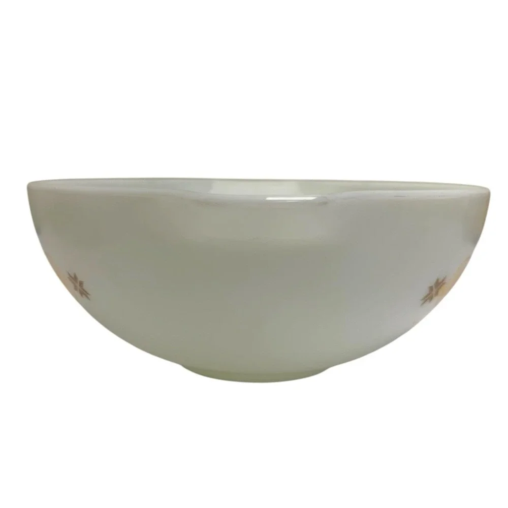Vintage 1960s Pyrex Town & Country #444 Cinderella Mixing Bowl 4 Quart MCM